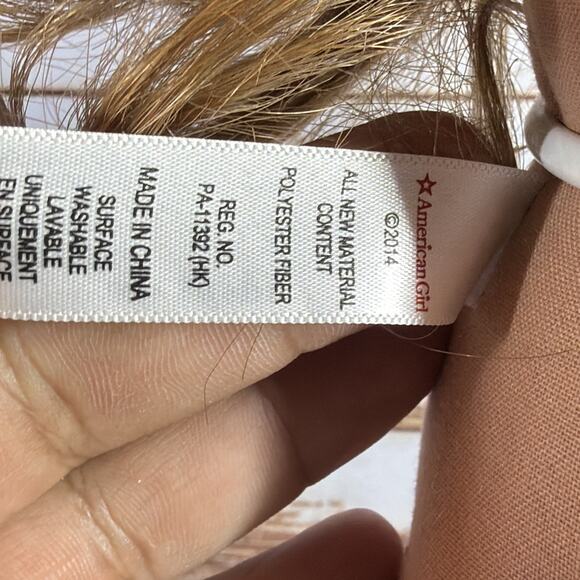 AMERICAN GIRL DOLL Tan Skin, Green Eyes, Light brown Hair Leah Clark - Picture 4 of 10